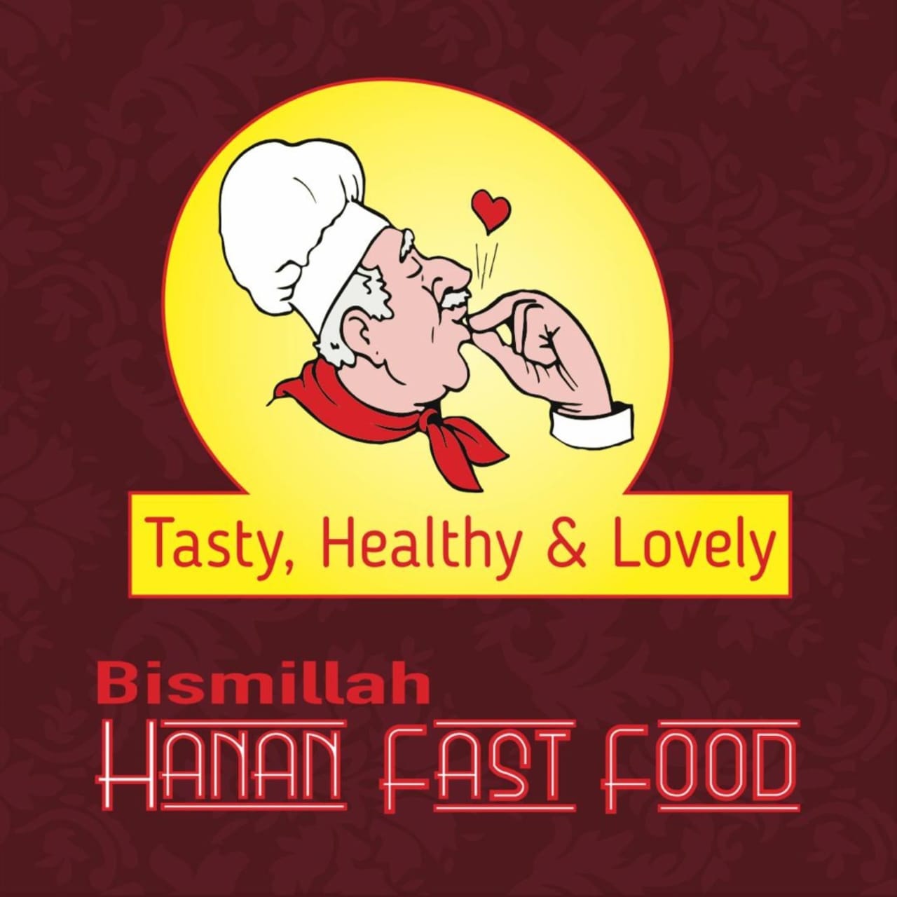 Bismillah Hanan Fast Food Logo
